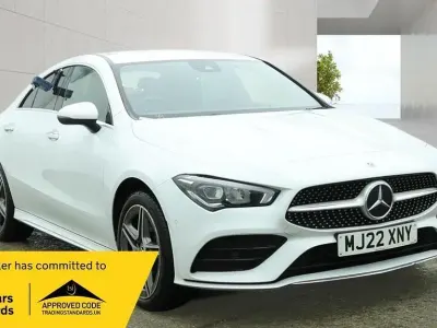 Usado Mercedes CLA250e AMG Line Premium 2022 Branco Sedan