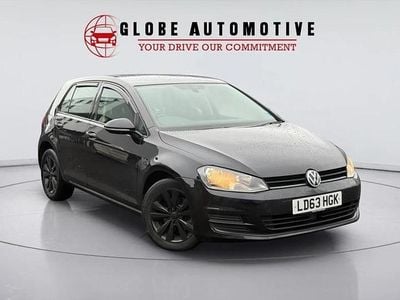 Used VW Golf VII SE 105 HP (77 kW) 2013 Black Hatchback