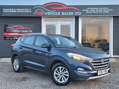 Used Hyundai Tucson SE 116 HP (85 kW) 2017 Blue SUV