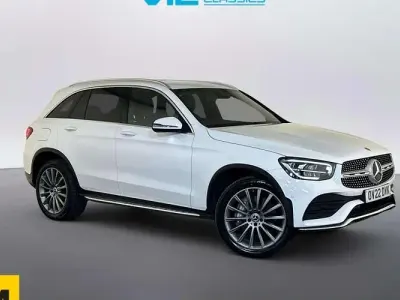 Used Mercedes GLC300 AMG line 320 HP (235 kW) 2022 White SUV