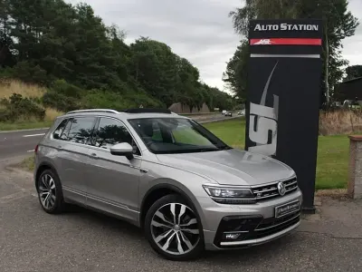 Used VW Tiguan R-line 180 HP (132 kW) 2017 Silver SUV