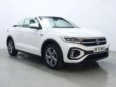 Used VW T-Roc Cabriolet R-line 150 HP (110 kW) 2023 White Cabriolet