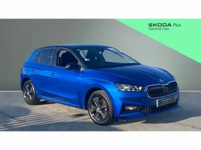 New Skoda Fabia Design Edition 116 HP (85 kW) 2026 Blue Hatchback
