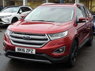 Used Ford Edge Titanium 180 HP (132 kW) 2016 Red SUV