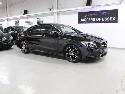 Black Used 2017 Mercedes CLA180 AMG line Sedan | £8,995 (Fair price)