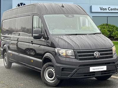Black New 2025 VW Crafter S Van | £33,490 (A bit pricey)