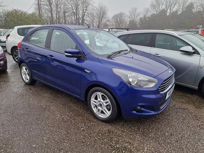 Used Ford Ka Plus Zetec 2018 Blue Hatchback