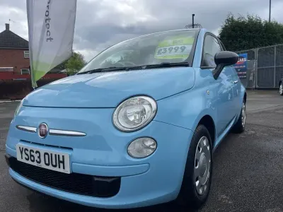 Used Fiat 500 Pop 69 HP (50 kW) 2013 Blue Hatchback