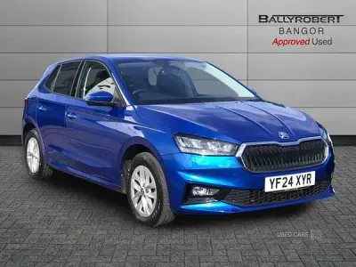 Used Skoda Fabia Comfort 114 HP (83 kW) 2024 Blue Hatchback