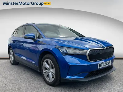 Used Skoda Enyaq iV ecoSuite 150 kW (204 HP) 2022 Blue SUV