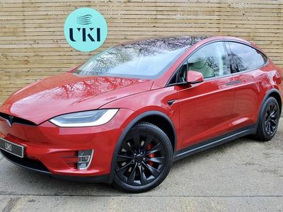 Used Tesla Model X 448 kW (610 HP) 2018 Red SUV