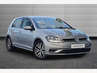 Used VW Golf VII SE 150 HP (110 kW) 2018 Silver Hatchback