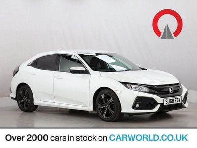 White Used 2019 Honda Civic SR Hatchback | £9,700 (Good price)