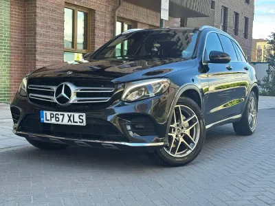 Used Mercedes GLC220 AMG line 2018 Black SUV