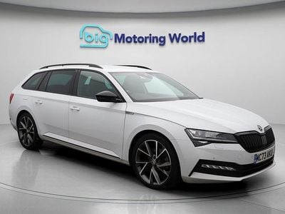 White Used 2023 Skoda Superb SportlinePlus Estate | £27,800 (Fair price)