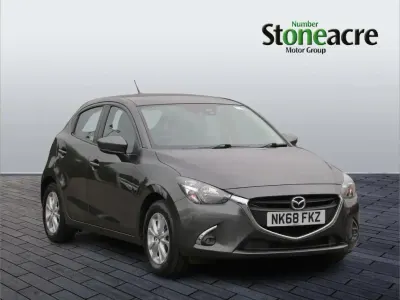 Used Mazda 2 90 HP (66 kW) 2018 Grey Hatchback