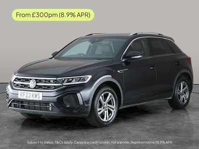 Black Used 2023 VW T-Roc R-line SUV | £22,987 (Fair price)
