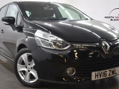 Used Renault Clio Dynamique 90 HP (66 kW) 2016 Black Hatchback