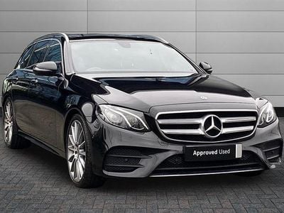 Used Mercedes E220 AMG Line Premium 194 HP (142 kW) 2018 Black Estate