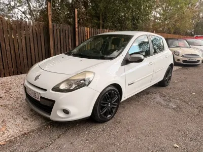 Used Renault Clio Dynamique 73 HP (53 kW) 2012 White Hatchback