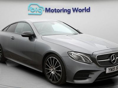 Used Mercedes E300 AMG line 245 HP (180 kW) 2019 Grey Coupe