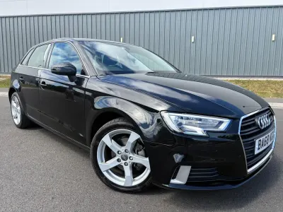 Used Audi A3 Sportback Sport 2019 Black Hatchback