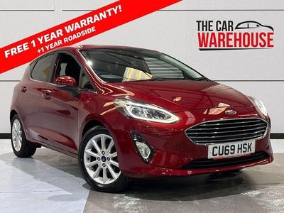 Red Used 2019 Ford Fiesta Titanium Hatchback | £10,750 (Fair price)