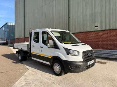 Używany Ford Transit 130 KM (95 kW) 2022 Biały Kabriolet