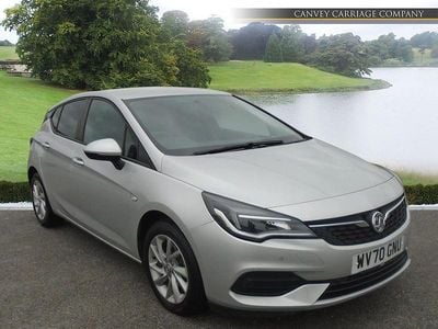 Used Vauxhall Astra Business Edition 130 HP (95 kW) 2020 Silver Hatchback