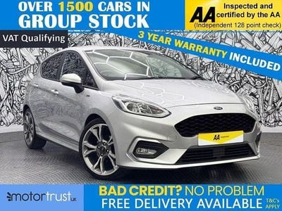 Used Ford Fiesta ST-Line X 125 HP (91 kW) 2021 Silver Hatchback