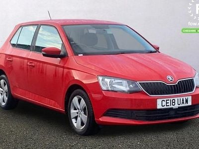 Red Used 2018 Skoda Fabia SE Hatchback | £6,899 (Fair price)