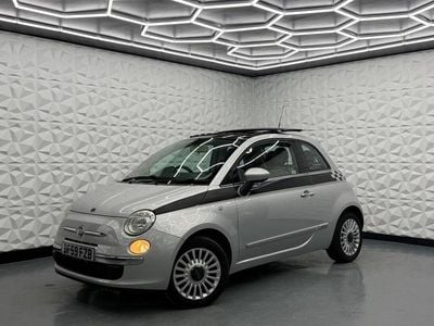Used Fiat 500 Lounge 2009 Silver Cabriolet