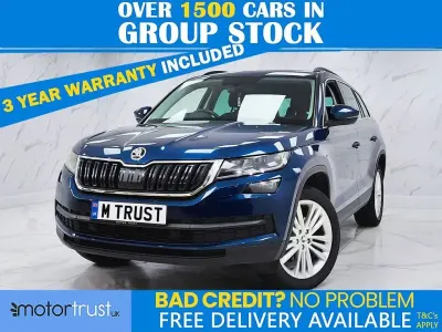 Używany Skoda Kodiaq SE L 150 KM (110 kW) 2020 Niebieski SUV