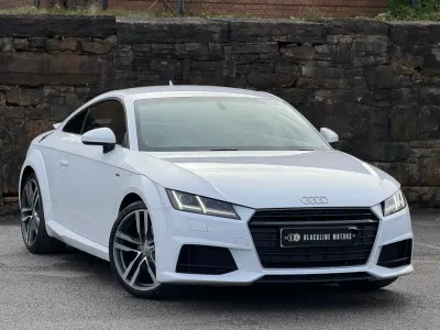 Used Audi TT S-Line 180 HP (132 kW) 2016 White Coupe