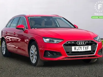 Used Audi A4 Comfort 150 HP (110 kW) 2022 Red Estate