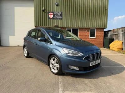 Käytetty Ford C-MAX Titanium X 120 HP (88 kW) 2018 Sininen Tila-auto