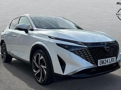 White Used 2024 Nissan Qashqai Tekna+ SUV | £23,566