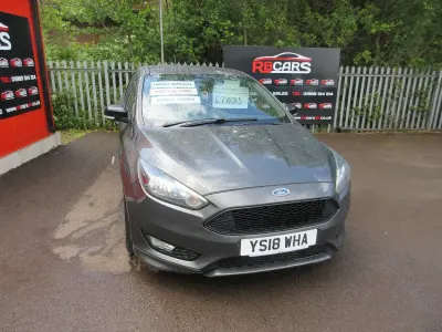 Used Ford Focus ST-Line X 140 HP (102 kW) 2018 Grey Hatchback