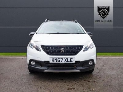 White Used 2017 Peugeot 2008 GT-line SUV | £8,695 (Fair price)
