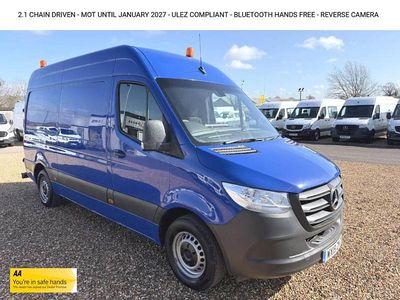 Used Mercedes Sprinter 143 HP (105 kW) 2019 Blue Van