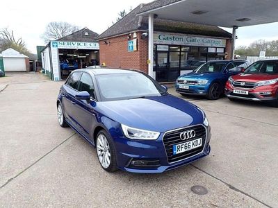 Used Audi A1 Sportback S-Line 150 HP (110 kW) 2017 Blue Hatchback