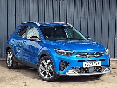 Used Kia Stonic GT-Line 118 HP (86 kW) 2023 Blue SUV