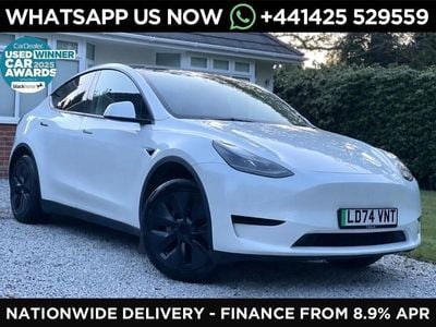 Used Tesla Model Y Long Range RWD 85 kW (116 HP) 2024 White SUV