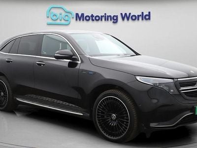 Used Mercedes EQC400 AMG line 300 kW (408 HP) 2022 Black SUV