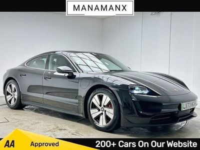 Black Used 2023 Porsche Taycan Performance Package Sedan | £49,890 (Fair price)