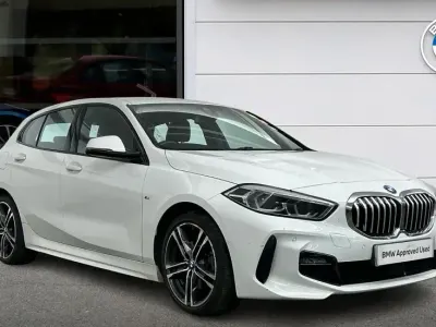 Used BMW 118 M Sport 140 HP (102 kW) 2020 White Hatchback