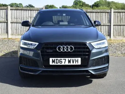 Used Audi Q3 Black Edition 150 HP (110 kW) 2017 Green SUV