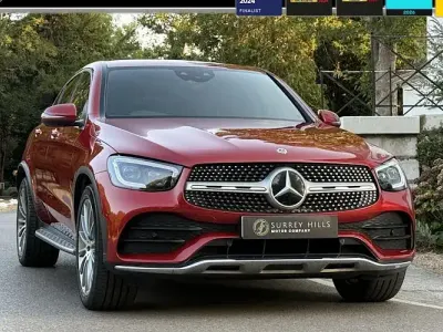 Used Mercedes GLC220 AMG line 194 HP (142 kW) 2020 Red SUV