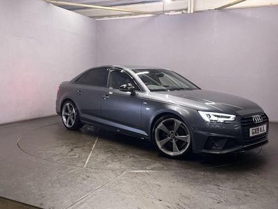 Used Audi A4 Black Edition 150 HP (110 kW) 2019 Grey Sedan