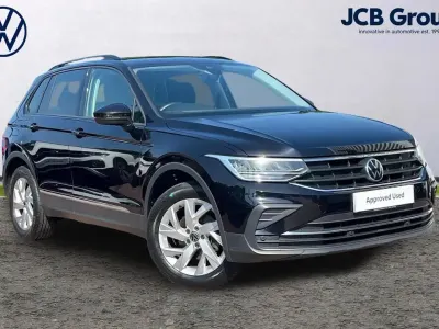 Used VW Tiguan Life 130 HP (95 kW) 2021 Black SUV
